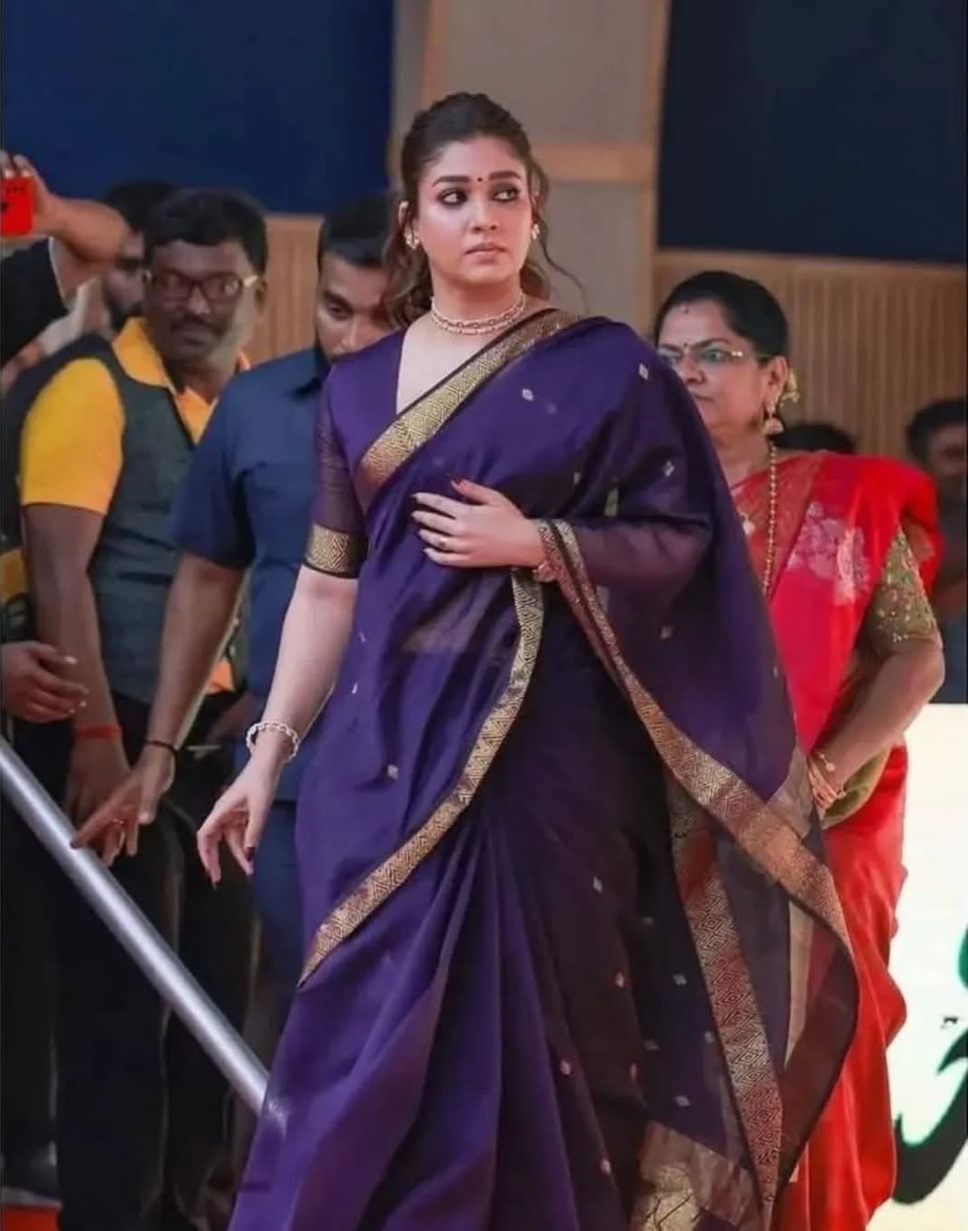 Celebrity-Inspired Maheshwari Saree