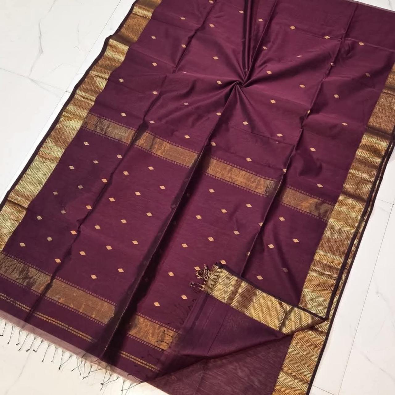 Celebrity-Inspired Maheshwari Saree